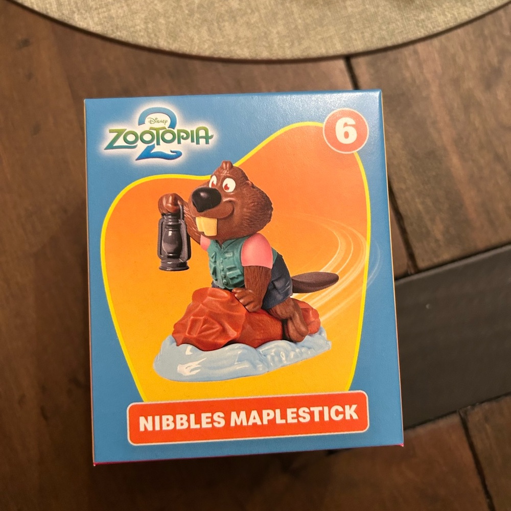 McDonald’s Zootopia 2 Toy Nibbles Maplestick